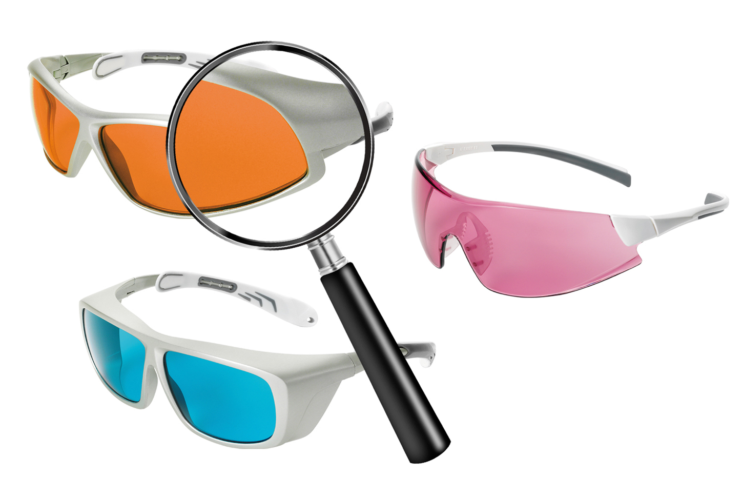 Neu Laserschutzbrille Laser Brille Schutz Laserpointer Laserbrille Zielbrille DE 