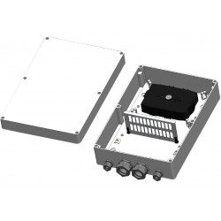 Wandspleißbox IP66 48 x LWL