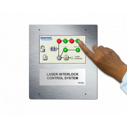 Touch Screen laser interlock control system ICS-6
